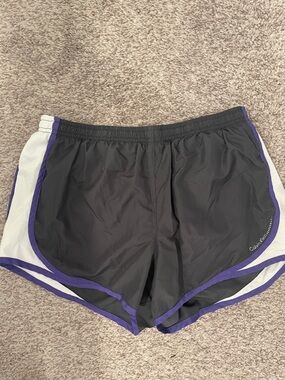 Calvin Klein gray athletic shorts medium